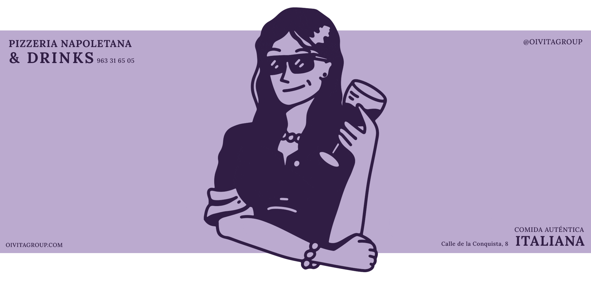 Animación personajes Oi Vita Arquitectura de Marca Branding