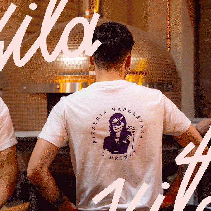 Equipo, locación, detalles refuerzo de branding